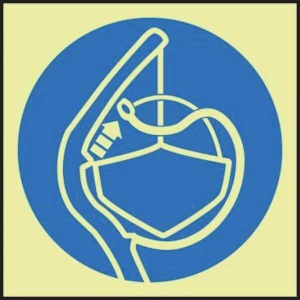 Accuform IMO LIFE SAVING RESCUE MLMR218GX MLMR218GX - main